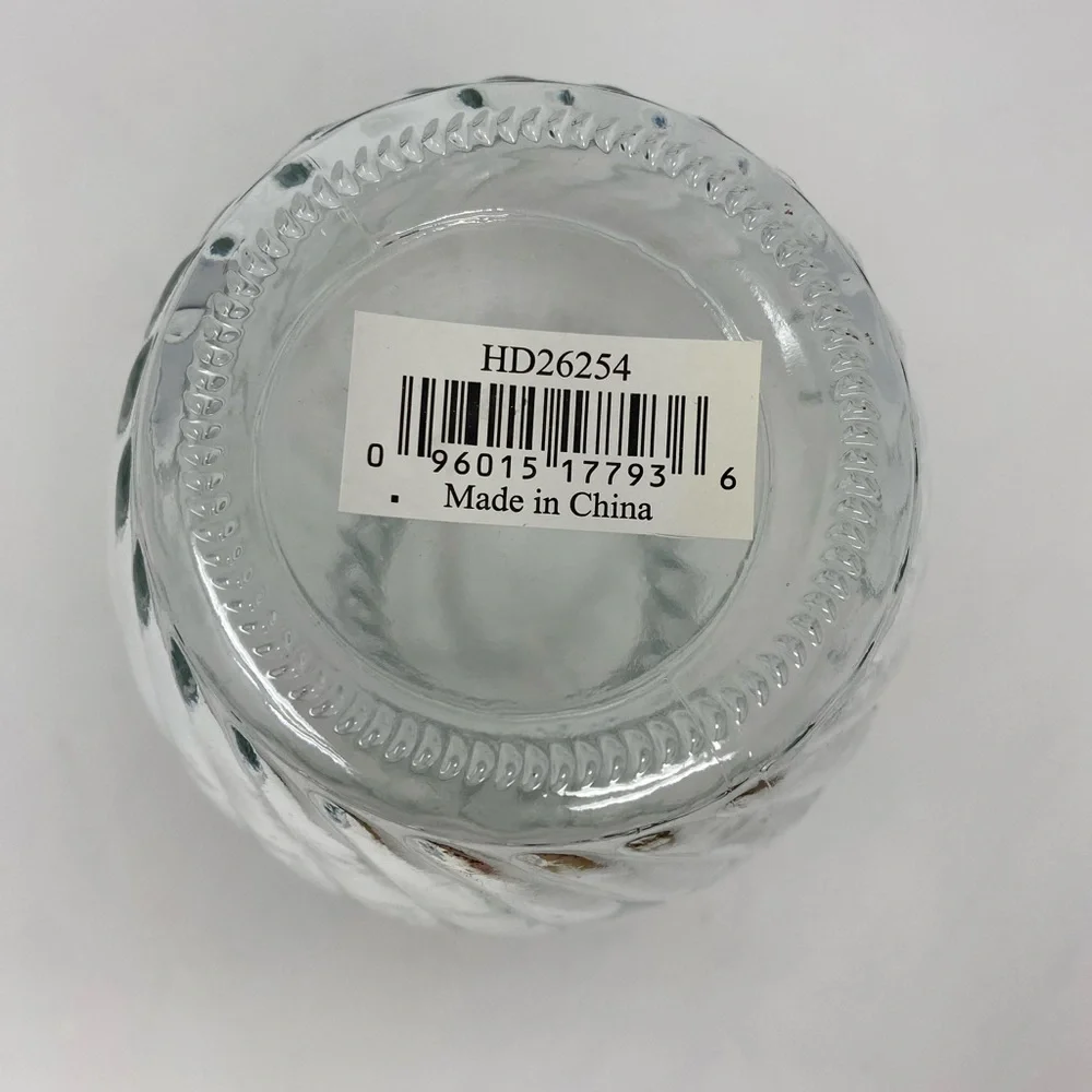 Elegant Clear Glass Vase